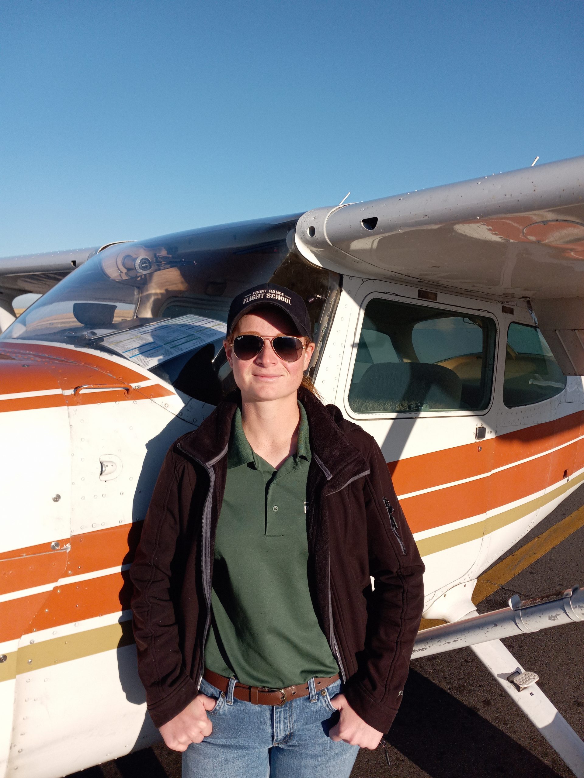 Amy white flight instructor