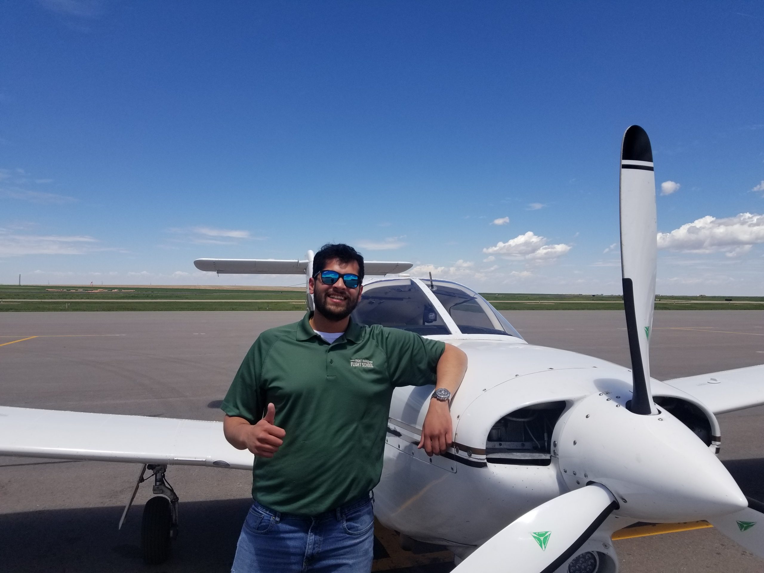 Shashank Kamat flight instructor